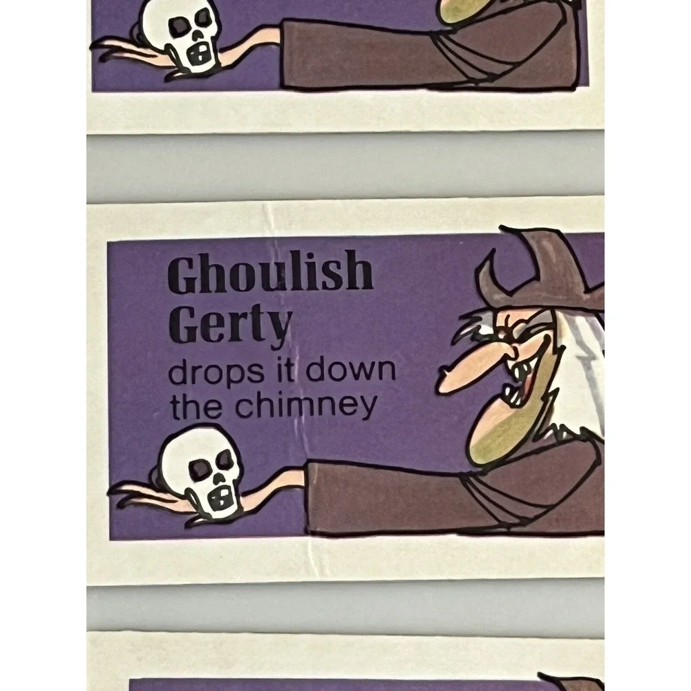 Milton Bradley‎ Which Witch Replacement Cards Ghoulish Gerty x19 Original Parts